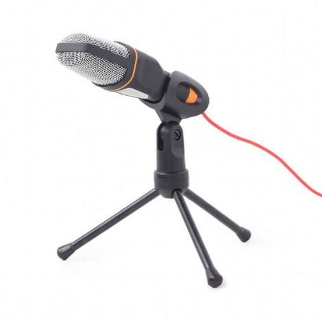 Gembird | Desktop microphone with a tripod | MIC-D-03 | Built-in microphone | 3.5 mm | Black - 2